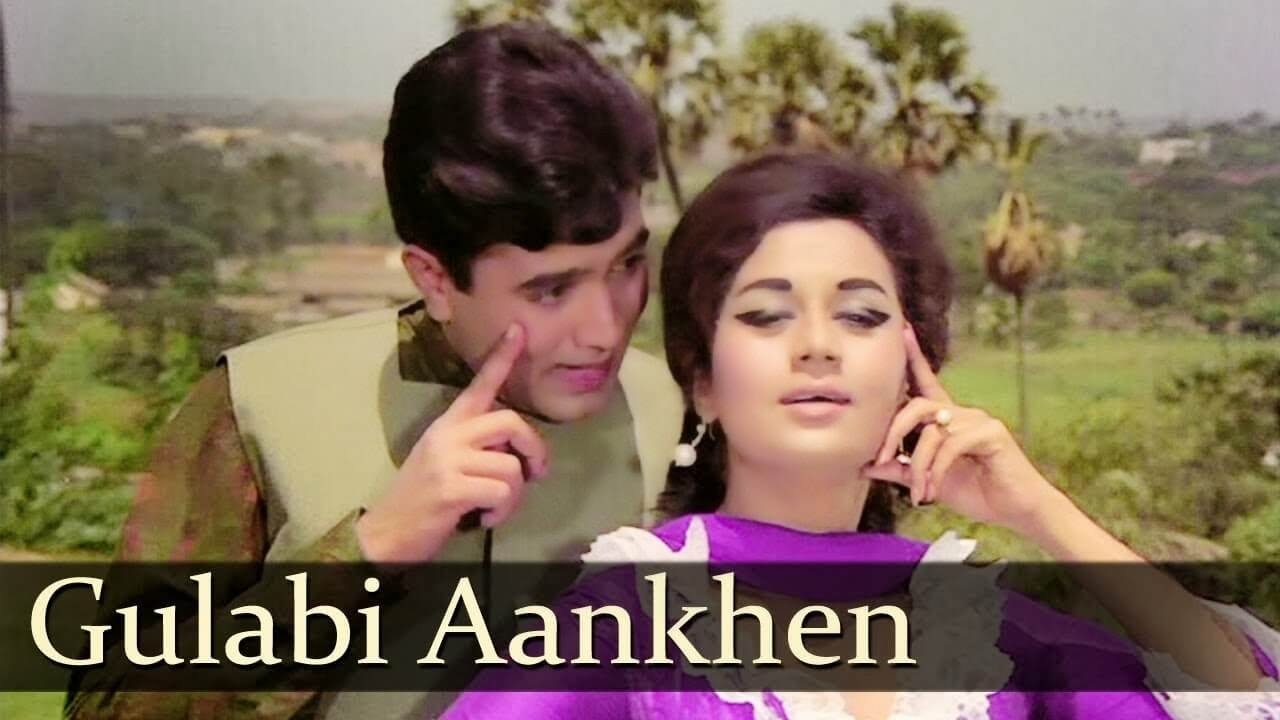 Gulabi aankhe lyrics